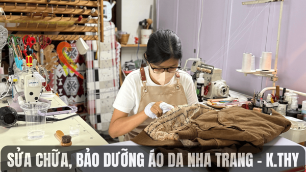 Sửa chữa bảo dưỡng áo da nha trang - K.Thy